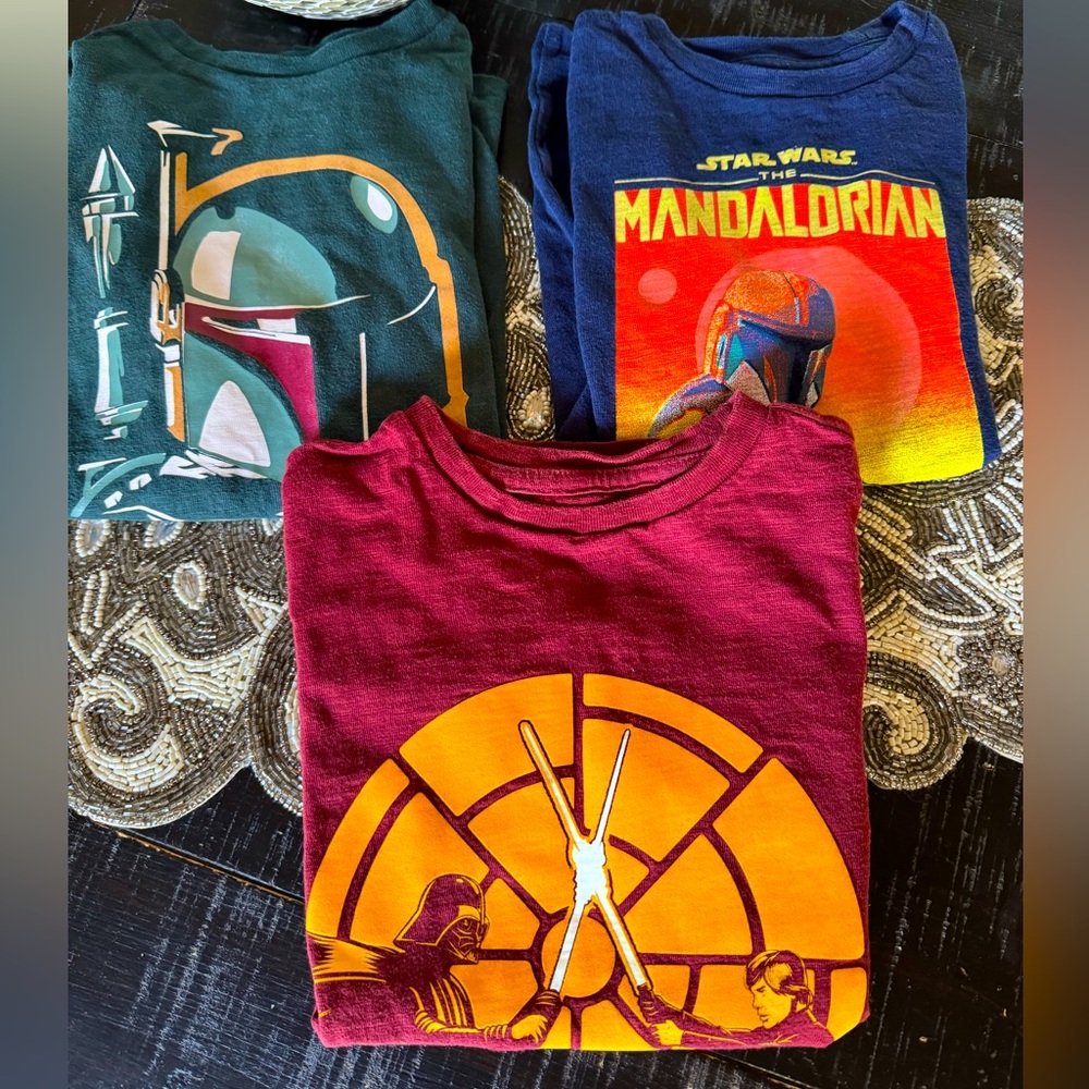 Little Boys Stars Wars T-Shirts.